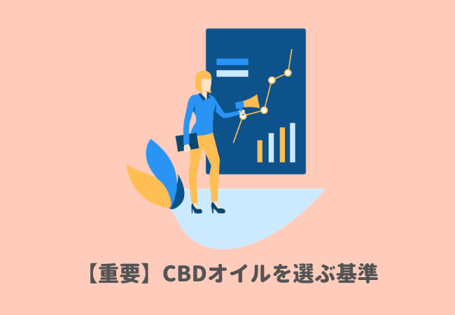 CBDオイルを選ぶ基準