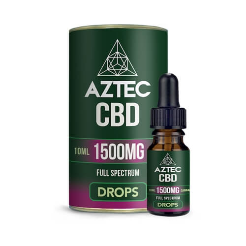 4位：Aztec CBDオイル1500mg 15%