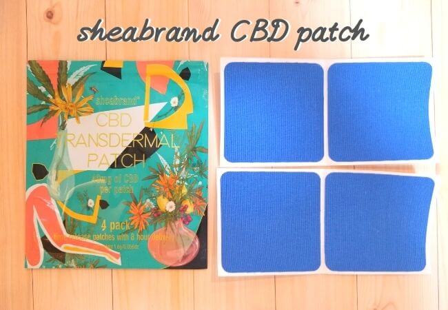 商品概要：シアブランド（shea brand）CBDパッチ レビュー